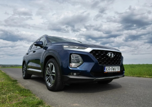 Hyundai Santa Fe cena 124900 przebieg: 174000, rok produkcji 2018 z Kraków małe 742